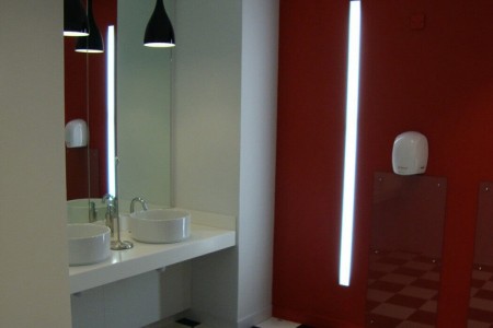Howdens National Distribution Centre - modern bathroom design
