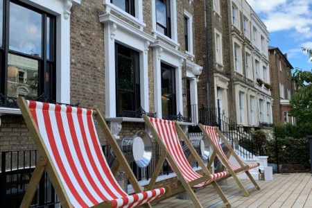 Grand West Pre Prep School, West London, Deck Chairs, Exterior, Front of Building