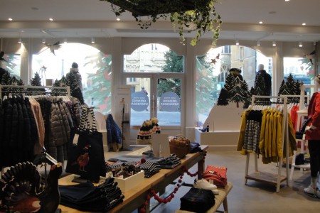 Joules, Cirencester - interior with clothing 