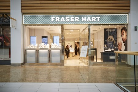 Fraser Hart, Retail Store, Shopfitting, Meadowhall, Sheffield, Flooring, Decorations, Joinery, Ceilings, Shopfront, Signage