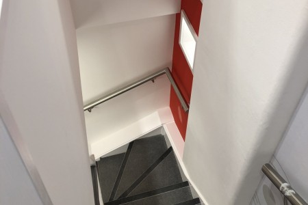 Le Creuset, Marylebone - interior stairs