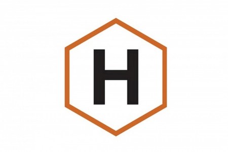 Havwoods Showroom logo, 'H' in a hexagon