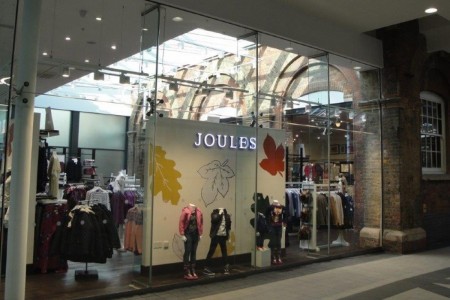 Joules, Swindon - glass shopfront