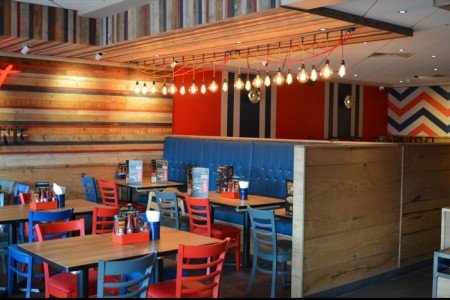 Bespoke Food & Beverage Joinery, Pizza Hut, Seating