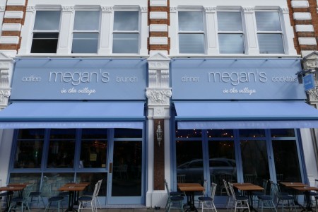 Megan's restaurant shop front