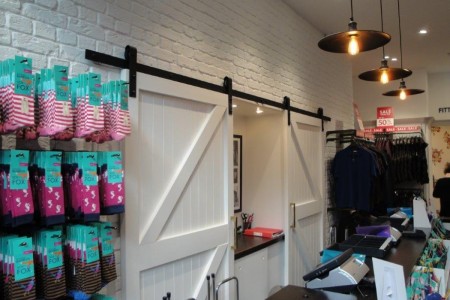 Joules, Swindon - till area with sliding doors 