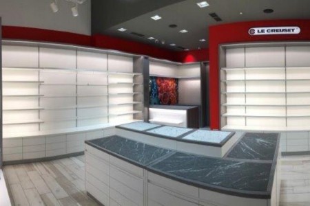 Le Creuset, Bicester, Interior, Joinery, Bespoke, Cabinetry, Flooring, Decorations