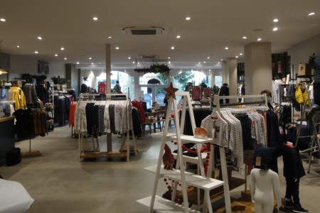 Joules, Cirencester - clothes displays