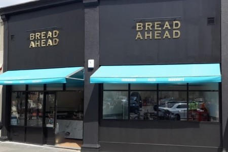 Bakery shop front of Bread Ahead