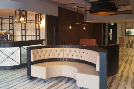 Bespoke Food & Beverage Joinery, Banquette Seating